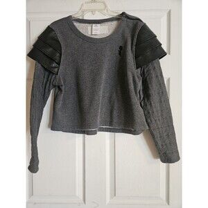 Disney Store Large Edna Mode Semi-Cropped Fleece Pullover Womens Incredibles 2